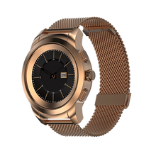 Load image into Gallery viewer, NoiseFit Fusion Hybrid Smart Watch with Leather Strap (Classic Black)
